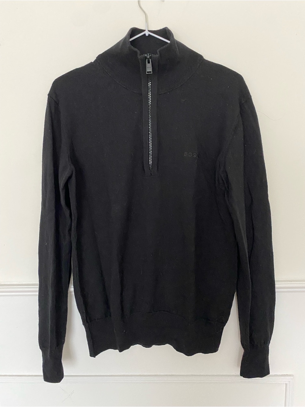 Boss Black Half-Zip Men's Sweater